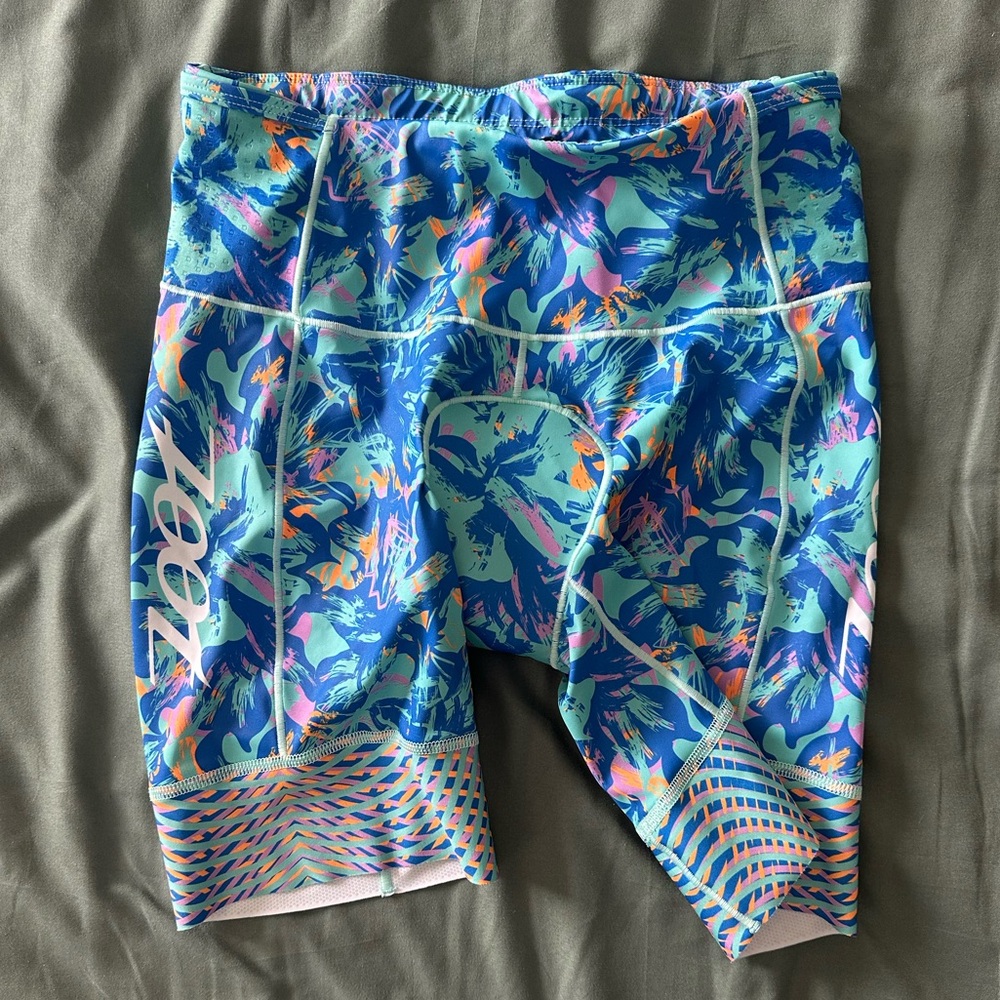 Zoot Multicolor Cycling Shorts Medium